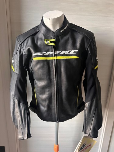 Giacca pelle moto spyke - giacca,
