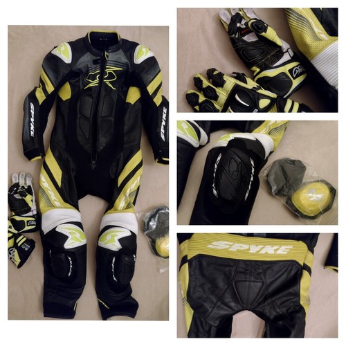 Tuta moto pelle spyke - spyke, uomo