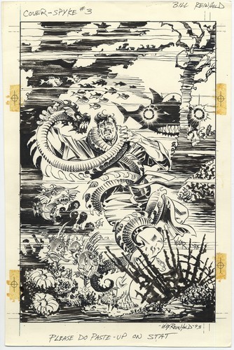 Spyke cover 1993 - spyke#3, epic/marvel