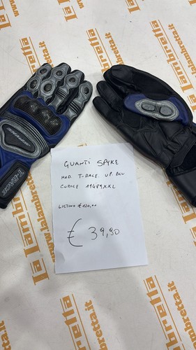Guanti spyke race blu tg - up,