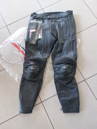 Pantaloni moto pelle spyke - pelle,