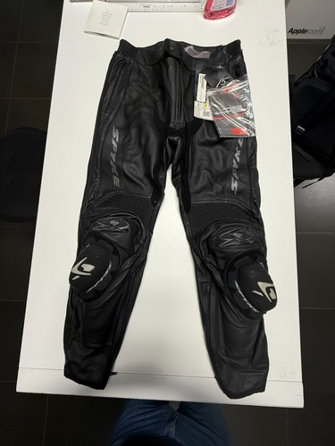 Pantaloni moto pelle - in,