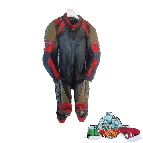 Tuta pelle moto spyke - pelle,