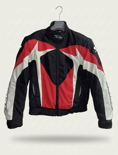Giacca moto tessuto spyke con - tessuto,