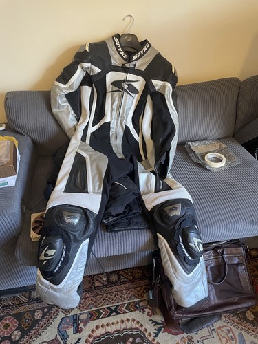 Tuta moto pelle intera - tuta,
