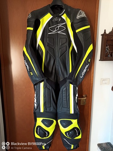 Tuta moto pelle - in,