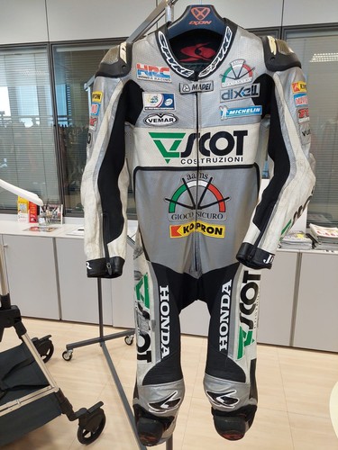 Tuta moto spyke indossata - moto, in