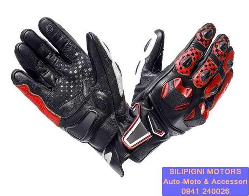 Guanti moto pelle spyke - da, in